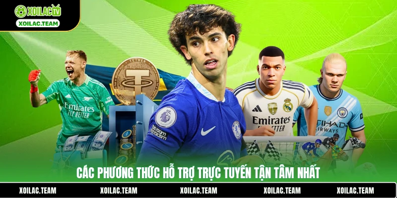 Các phương thức hỗ trợ trực tuyến tận tâm nhất