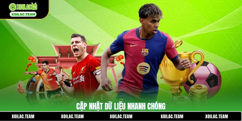 Cập nhật dữ liệu nhanh chóng