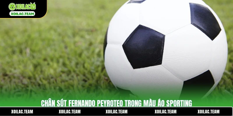 Chân sút Fernando Peyroteo trong màu áo Sporting