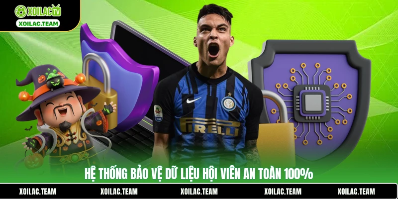 Hệ thống bảo vệ dữ liệu hội viên an toàn 100%