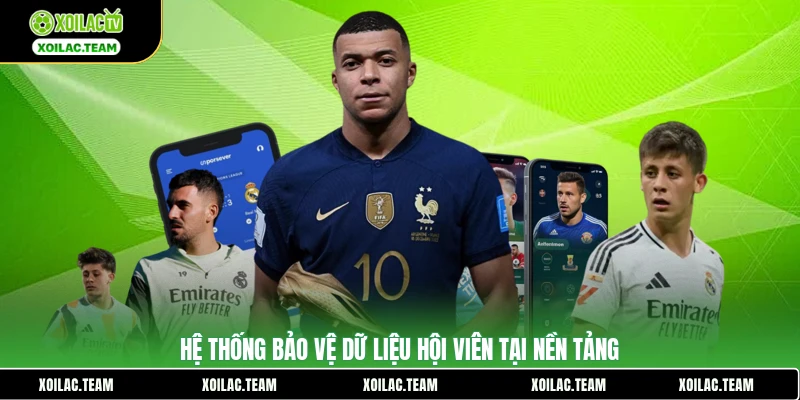 Hệ thống bảo vệ dữ liệu hội viên tại nền tảng