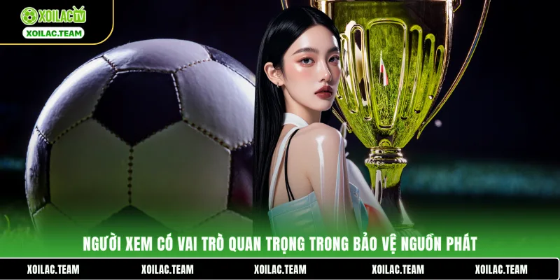 Người xem có vai trò quan trọng trong bảo vệ nguồn phát